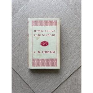 E.M. Forster - Where Angels Fear To Tread (vintage hardbound, printed in…